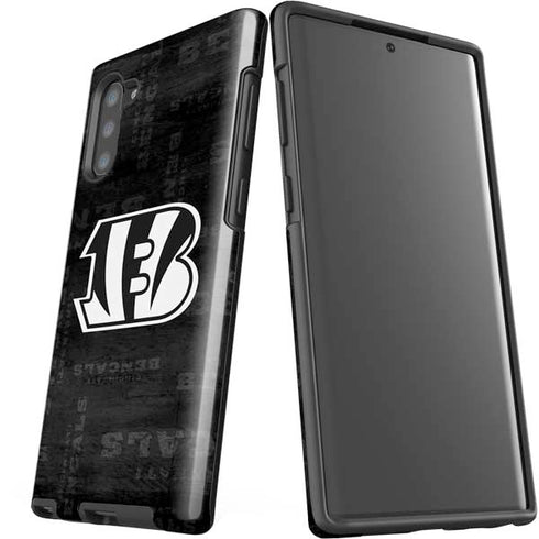 NFL Cincinnati Bengals Black & White Galaxy Note 10 Pro Case