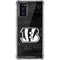 NFL Cincinnati Bengals Black & White Galaxy Note20 5G Clear Case