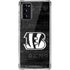 NFL Cincinnati Bengals Black & White Galaxy Note20 5G Clear Case