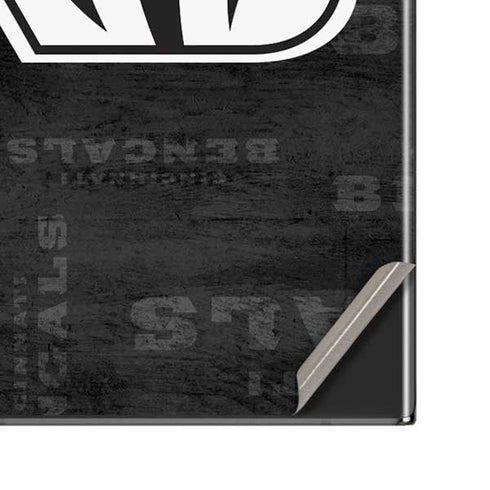 NFL Cincinnati Bengals Black & White Galaxy Note20 Ultra 5G Skin