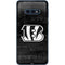 NFL Cincinnati Bengals Black & White Galaxy S10e Skin