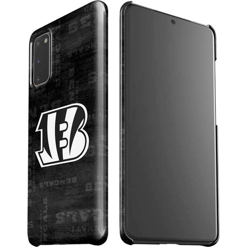 NFL Cincinnati Bengals Black & White Galaxy S20 Lite Case