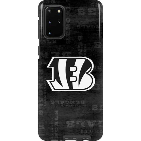 NFL Cincinnati Bengals Black & White Galaxy S20 Plus Pro Case