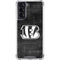 NFL Cincinnati Bengals Black & White Galaxy S21 5G Clear Case