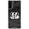 NFL Cincinnati Bengals Black & White Galaxy S21 FE Clear Case