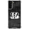 NFL Cincinnati Bengals Black & White Galaxy S22 Plus Clear Case