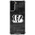 NFL Cincinnati Bengals Black & White Galaxy S22 Plus Clear Case