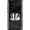 NFL Cincinnati Bengals Black & White Galaxy S22 Ultra Pro Case
