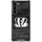 NFL Cincinnati Bengals Black & White Galaxy S23 Plus Clear Case