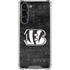 NFL Cincinnati Bengals Black & White Galaxy S23 Plus Clear Case