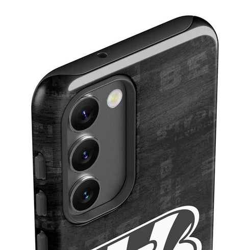 NFL Cincinnati Bengals Black & White Galaxy S23 Plus Pro Case