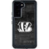 NFL Cincinnati Bengals Black & White Galaxy S23 Plus Waterproof Case