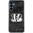 NFL Cincinnati Bengals Black & White Galaxy S24 Clear Case
