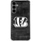 NFL Cincinnati Bengals Black & White Galaxy S24 Plus Clear Case
