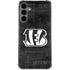 NFL Cincinnati Bengals Black & White Galaxy S24 Plus Clear Case