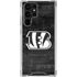 NFL Cincinnati Bengals Black & White Galaxy S24 Ultra Clear Case