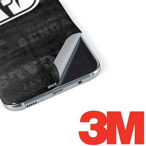 NFL Cincinnati Bengals Black & White Galaxy S8 Plus Skin