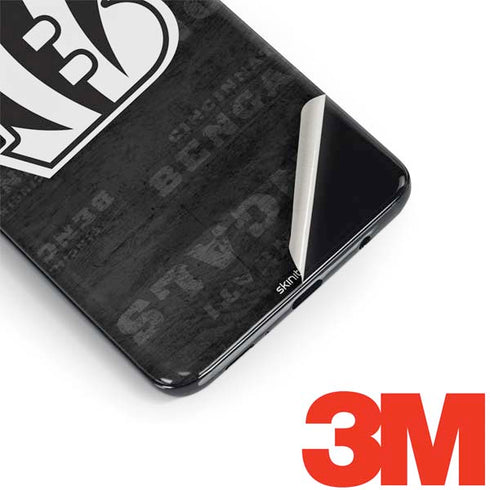 NFL Cincinnati Bengals Black & White Galaxy S9 Skin