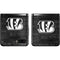 NFL Cincinnati Bengals Black & White Galaxy Z Flip Skin