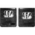 NFL Cincinnati Bengals Black & White Galaxy Z Flip Skin