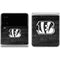 NFL Cincinnati Bengals Black & White Galaxy Z Flip4 5G Skin