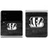 NFL Cincinnati Bengals Black & White Galaxy Z Flip4 5G Skin