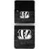 NFL Cincinnati Bengals Black & White Galaxy Z Flip4 5G Skin