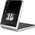 NFL Cincinnati Bengals Black & White Galaxy Z Flip4 5G Skin