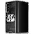 NFL Cincinnati Bengals Black & White Galaxy Z Fold4 5G Clear Case