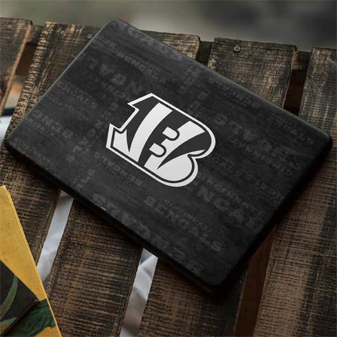 NFL Cincinnati Bengals Black & White Google Pixelbook Go Skin