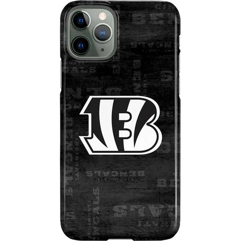 NFL Cincinnati Bengals Black & White iPhone 11 Pro Lite Case