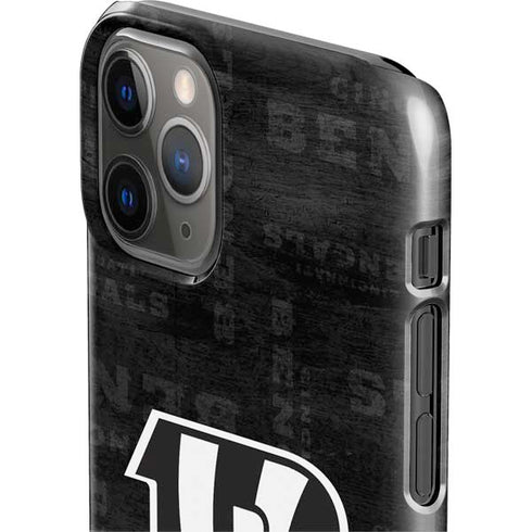 NFL Cincinnati Bengals Black & White iPhone 11 Pro Lite Case