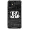 NFL Cincinnati Bengals Black & White iPhone 12 Mini Clear Case
