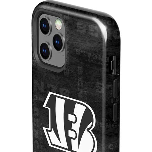 NFL Cincinnati Bengals Black & White iPhone 12 Pro Max Impact Case