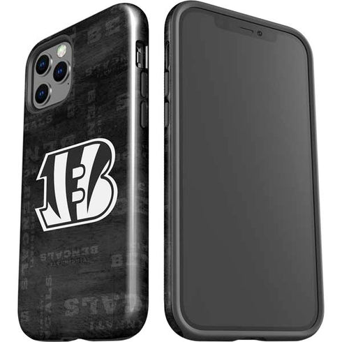 NFL Cincinnati Bengals Black & White iPhone 12 Pro Max Impact Case