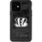 NFL Cincinnati Bengals Black & White iPhone 12 Waterproof Case