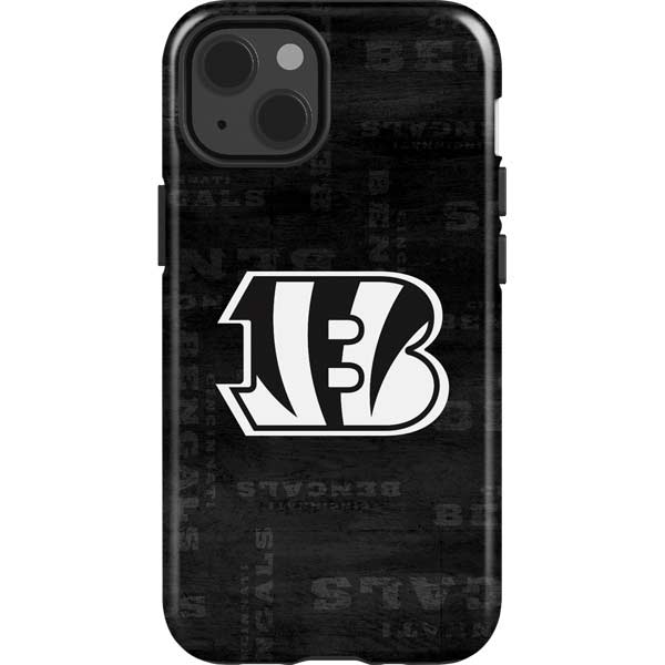 Cincinnati Bengals Black & White iPhone 13 Impact Case Skinit