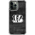 NFL Cincinnati Bengals Black & White iPhone 13 Pro Max Clear Case