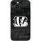 NFL Cincinnati Bengals Black & White iPhone 14 Plus Skin