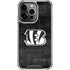 NFL Cincinnati Bengals Black & White iPhone 15 Pro Clear Case