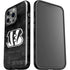 NFL Cincinnati Bengals Black & White iPhone 14 Pro Impact Case