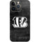 NFL Cincinnati Bengals Black & White iPhone 15 Pro Skin