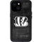 NFL Cincinnati Bengals Black & White iPhone 15 Waterproof Case
