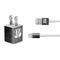 NFL Cincinnati Bengals Black & White iPhone Charger (5W USB) Skin