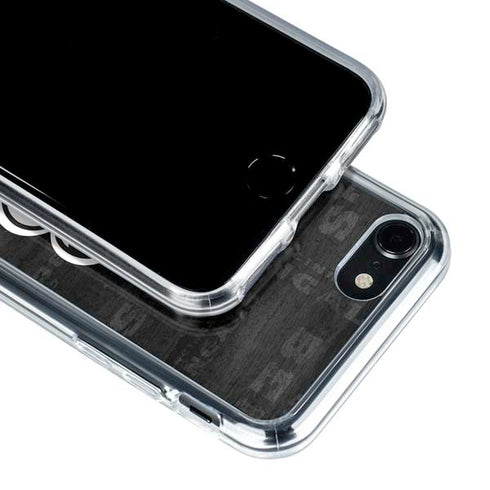 NFL Cincinnati Bengals Black & White iPhone SE (2nd & 3rd Gen) Clear Case