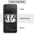 NFL Cincinnati Bengals Black & White iPhone SE (2nd & 3rd Gen) Skin