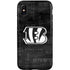 NFL Cincinnati Bengals Black & White iPhone X Pro Case