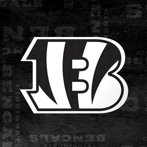 NFL Cincinnati Bengals Black & White iPhone X Pro Case