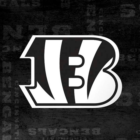 NFL Cincinnati Bengals Black & White iPhone X Skin