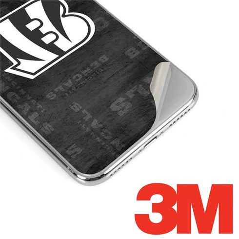 NFL Cincinnati Bengals Black & White iPhone XR Skin